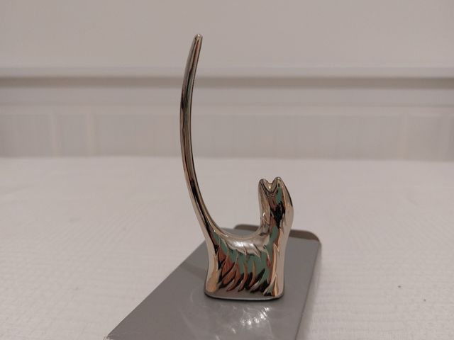 Perro porta anillos soporte