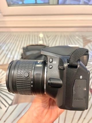 Cámara Reflex Nikon D3400 con bluetooth