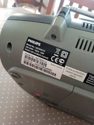 Radio/CD/USB/MP3 Potente de Philips 