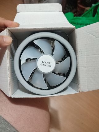 Disipador ventilador RGB