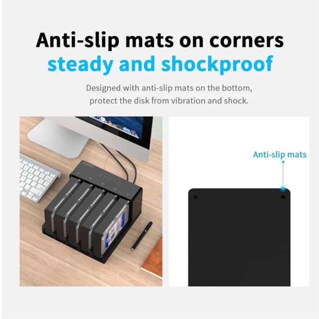 Estación acoplamiento Discos Duros. Caja Externa