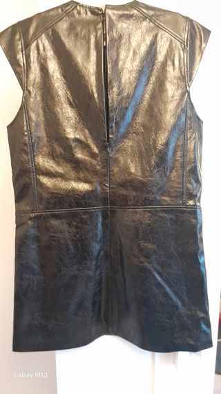 Vestido cuero sintético Sfera