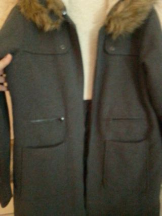 Parka per donna con pelliccia sul bordo cappello