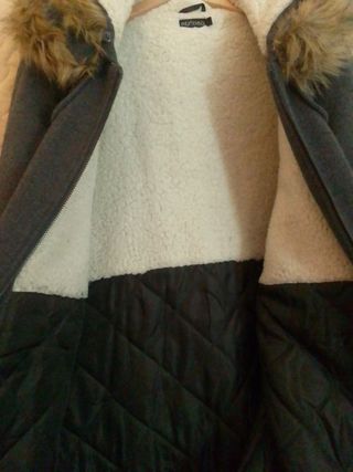 Parka per donna con pelliccia sul bordo cappello