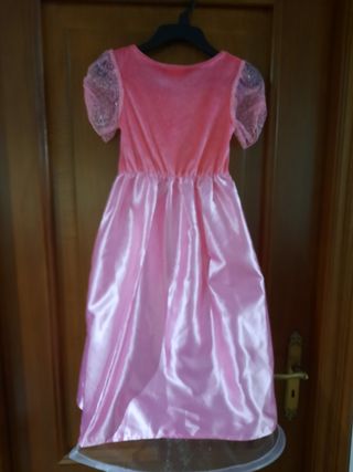 Vestito di carnevale da principessa rosa