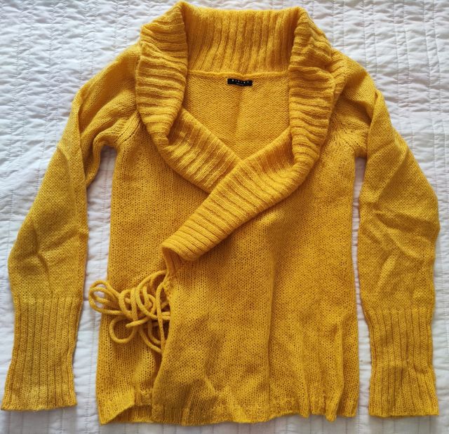 Maglione intrecciato donna Sisley tg M