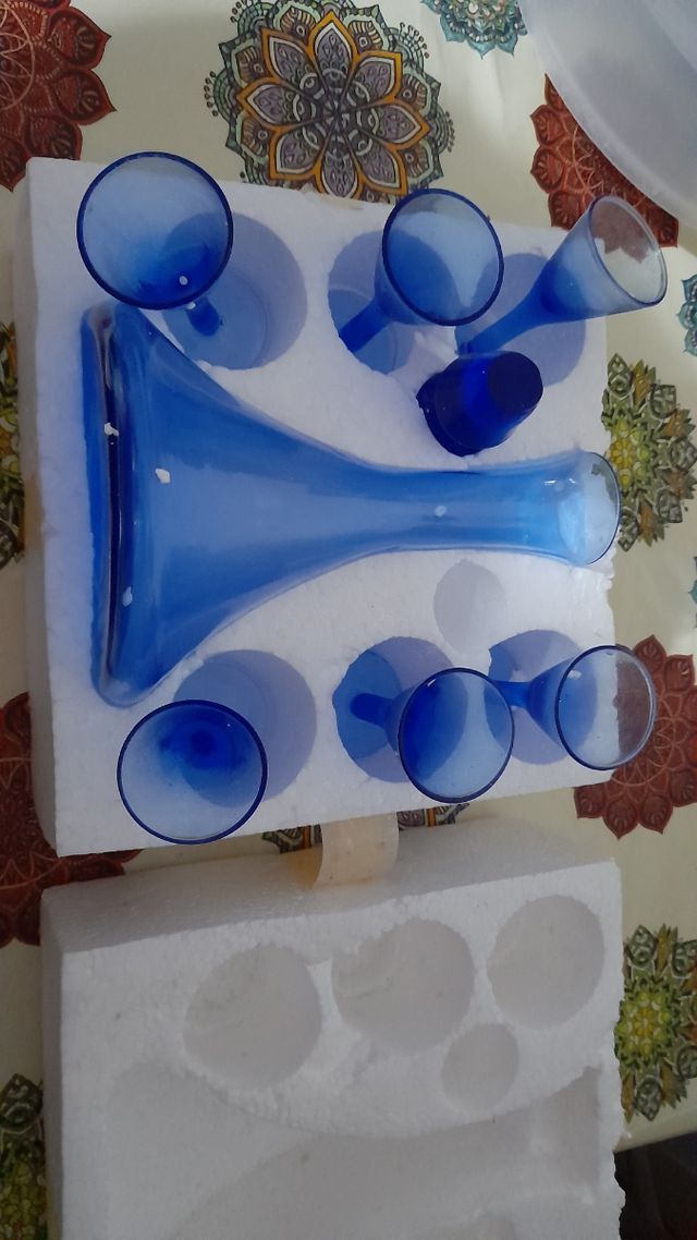 Set bottiglia bicchierini per liquore