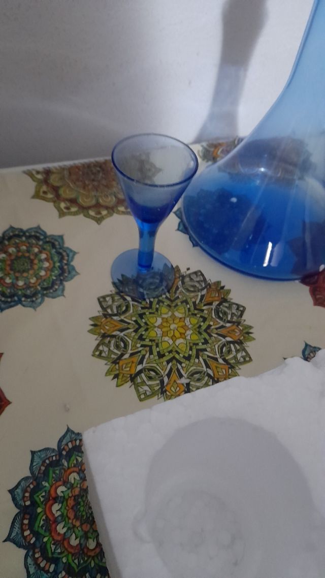 Set bottiglia bicchierini per liquore