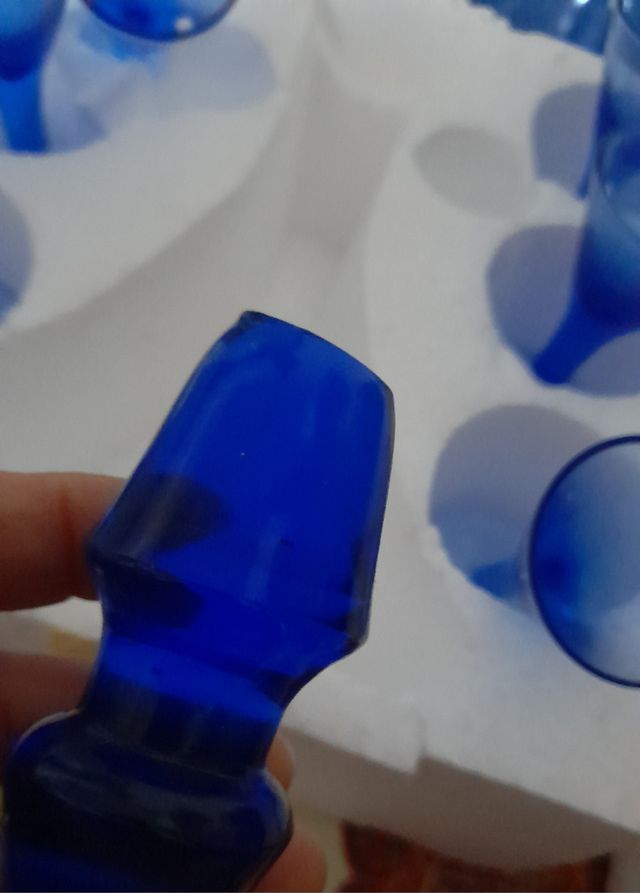 Set bottiglia bicchierini per liquore