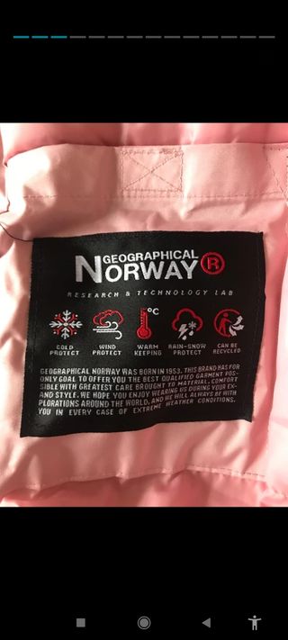 Norway parka rosa