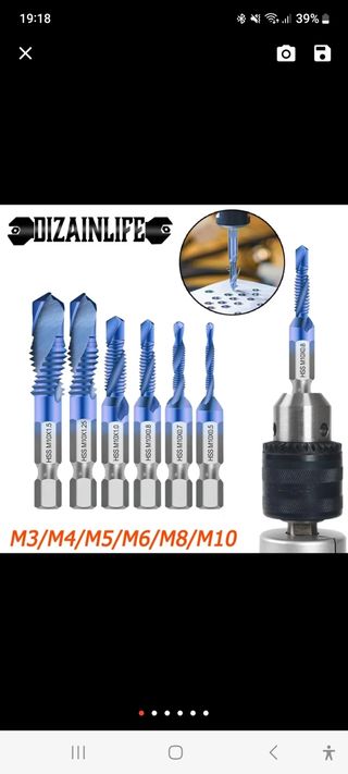 Brocas de roscado metal