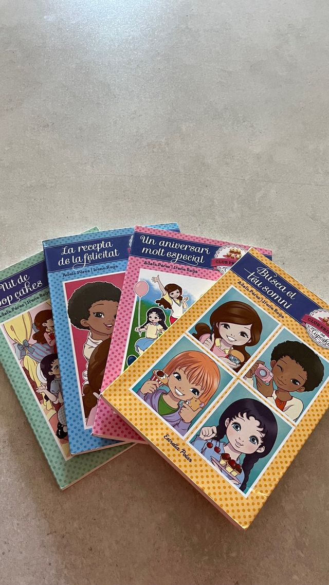 Colección de libros “Club princesses del cupcake”