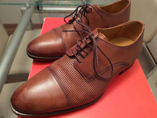 Zapatos caballero. 42 marrón