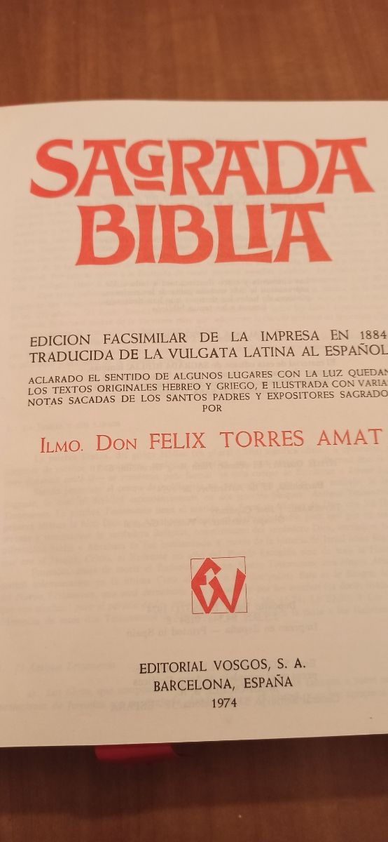 Sagrada Biblia