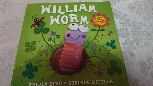 Libro de inglés infantil William Worm
