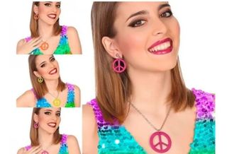 Disfraz set hippie NUEVO
