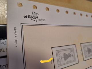 Hojas EFILCAR Trajes Regionales 1967...