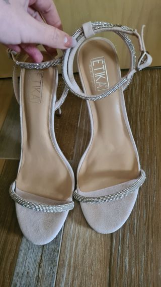 Sandalias tacón fino