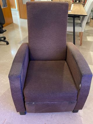 Conjunto de 2 sillones relax manual