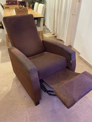 Conjunto de 2 sillones relax manual