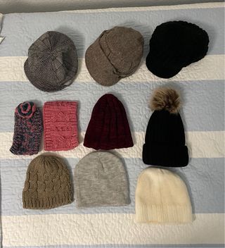 Gorros y gorras de lana