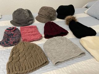 Gorros y gorras de lana