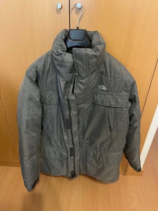 Abrigo gris North face