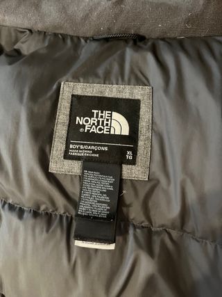 Abrigo gris North face