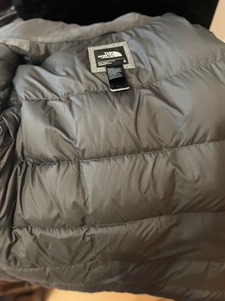 Abrigo gris North face
