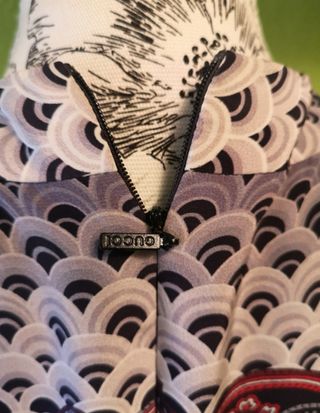 Vestido de seda gucci