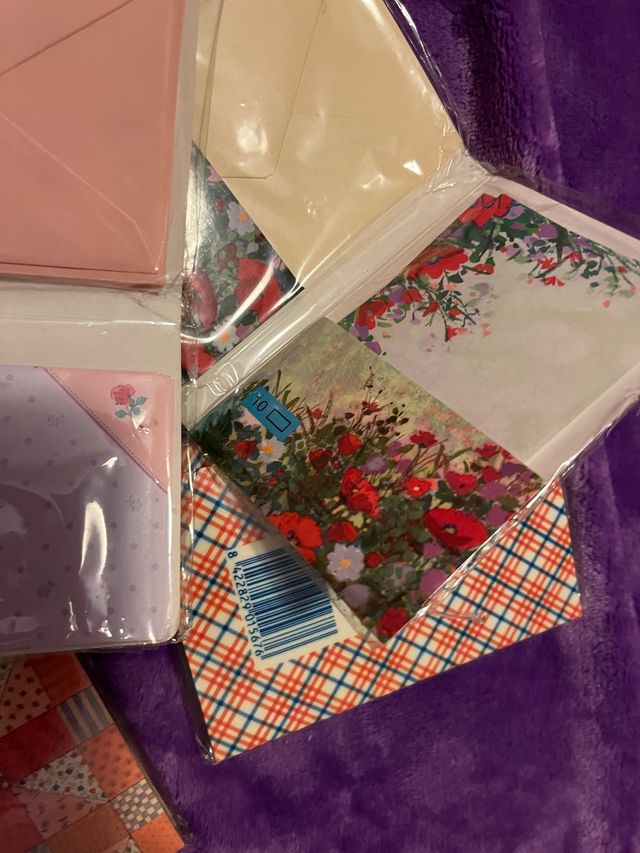 mini cartas perfumadas