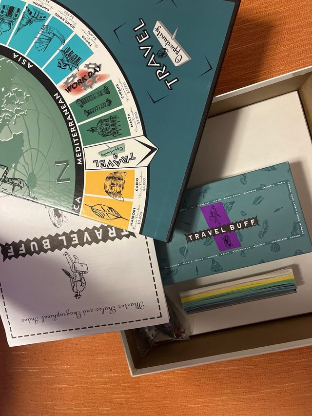 Teavel Buff juego de mesa 