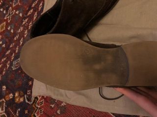 Botines de piel de ante El Ganso