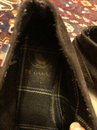 Botines de piel de ante El Ganso