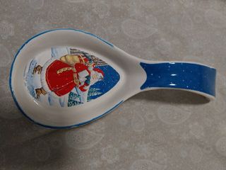 Poggiamestolo natalizio