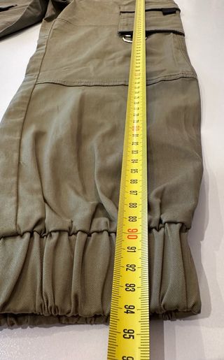Jogger Nuevo Bershka, Pantalón Cargo verde mili