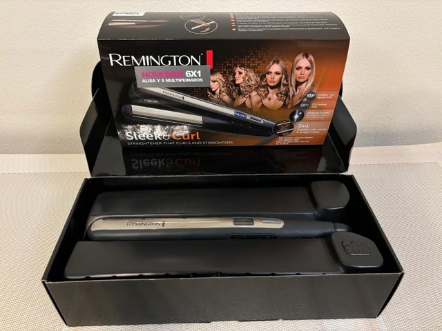 Plancha Remington Slee k& curl