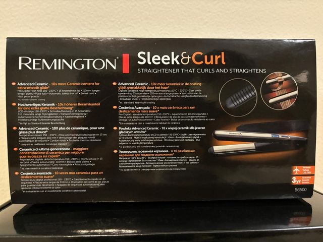 Plancha Remington Slee k& curl