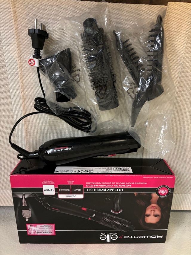 Moldeador/rizador aire caliente Rowenta for Elite