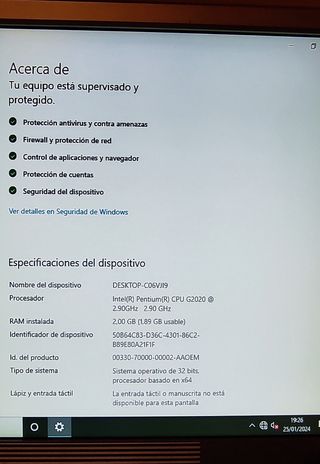 PC DE SOBREMESA !!COMO NUEVO!! SIN APENAS USO