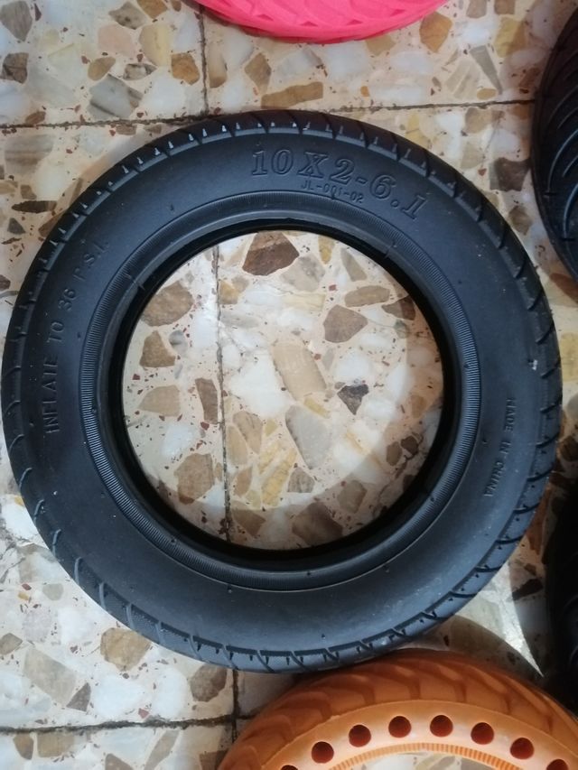 2x Ruedas patinete Xiaomi 8,5 línea azú l