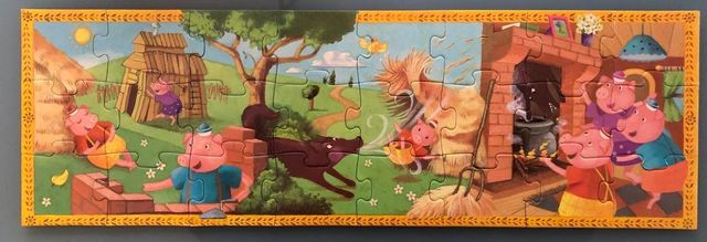 Puzzle los 3 Cerditos Djeco