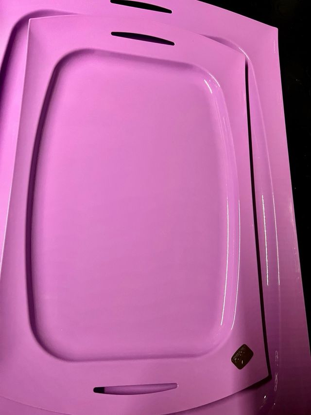 set coppia vassoi morinox