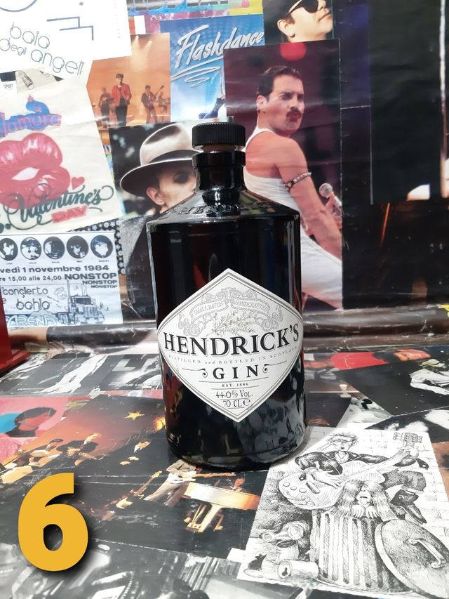 Bottiglie vuote gin per bricolage 