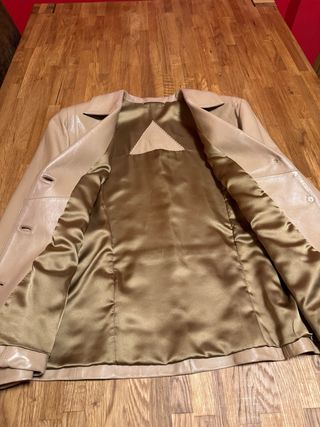 Chaqueta de piel original de mujer talla S-M