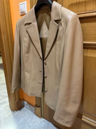 Chaqueta de piel original de mujer talla S-M