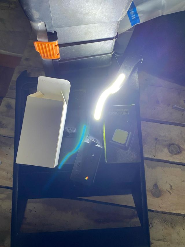 Linterna led para cabeza