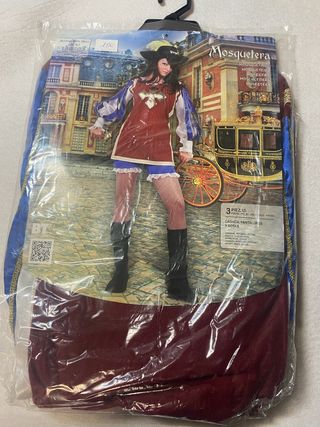 Disfraz de mosquetera sexy