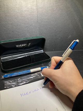 Coppia penne Marksman anni 70-80