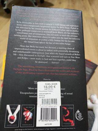 Saga Crepúsculo en inglés